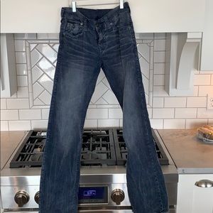 True Religion navy corduroy pants